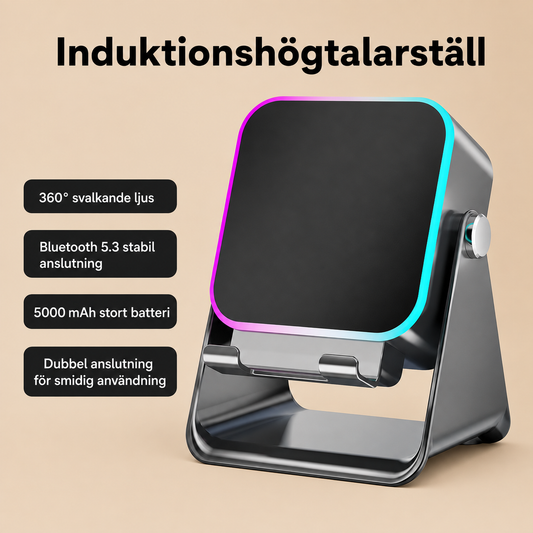 Trådlös Bluetooth-högtalare med stereoljud