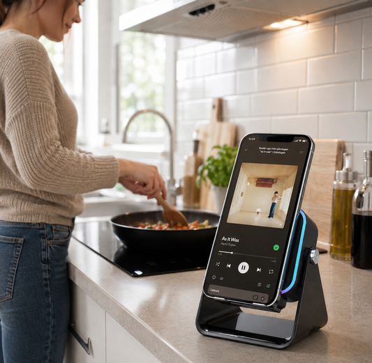 Trådlös Bluetooth-högtalare med stereoljud